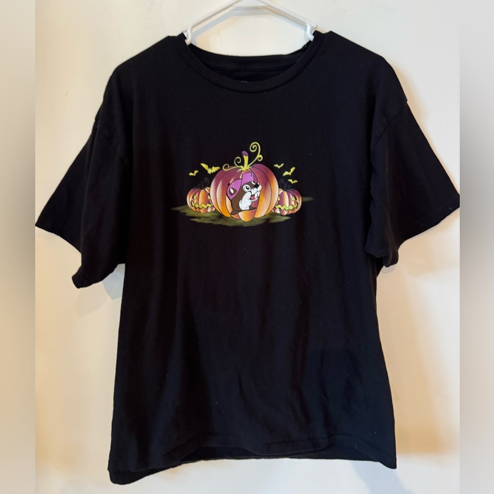 2023 Buc-ee Beaver Bucees Glow in the Dark Halloween Tee Shirt Unisex Adult XL